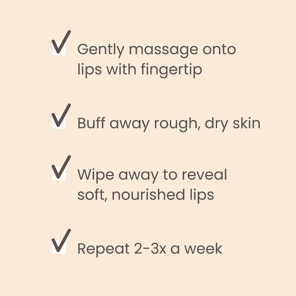 Conditioning Coffee Grounds Lip Scrub - US 3948