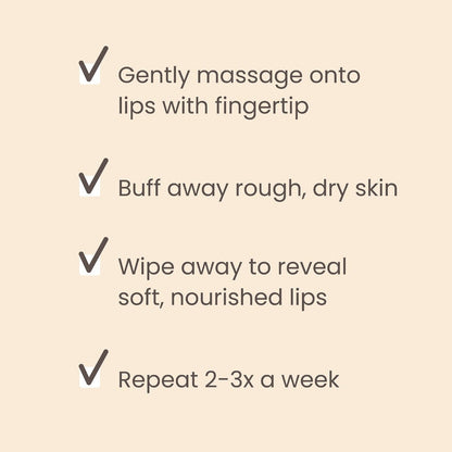 Conditioning Coffee Grounds Lip Scrub - US 3948